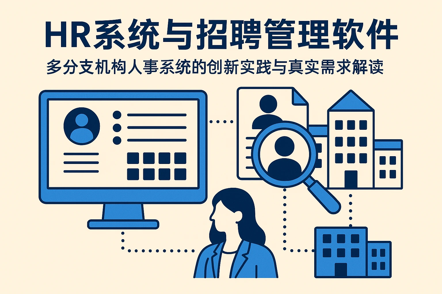 HR系统与招聘管理软件：多分支机构人事系统的创新实践与真实需求解读