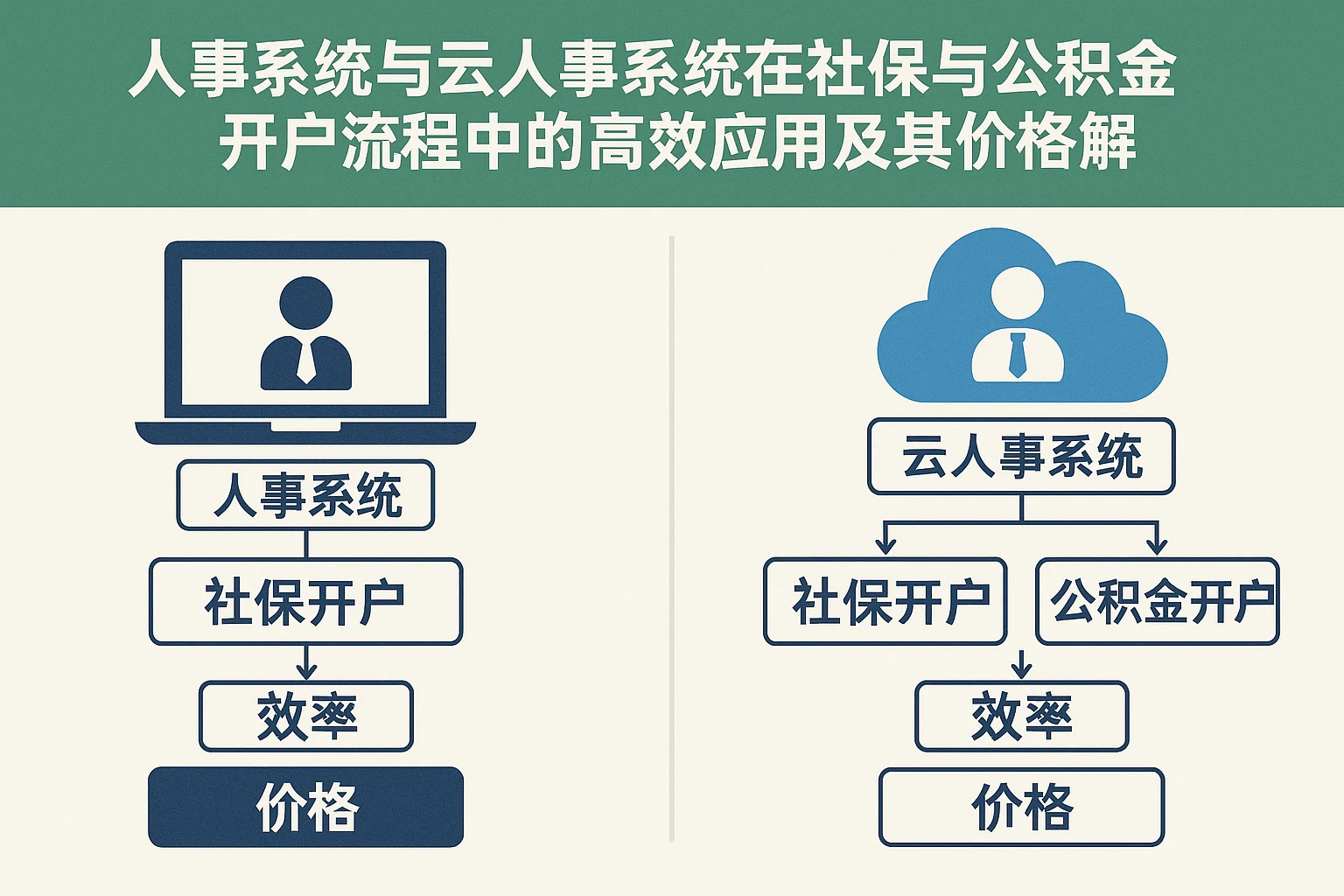 人事系统与云人事系统在社保与公积金开户流程中的高效应用及其价格解析