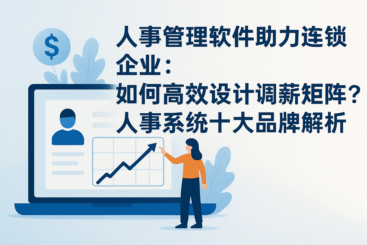 人事管理软件助力连锁企业：如何高效设计调薪矩阵？人事系统十大品牌解析
