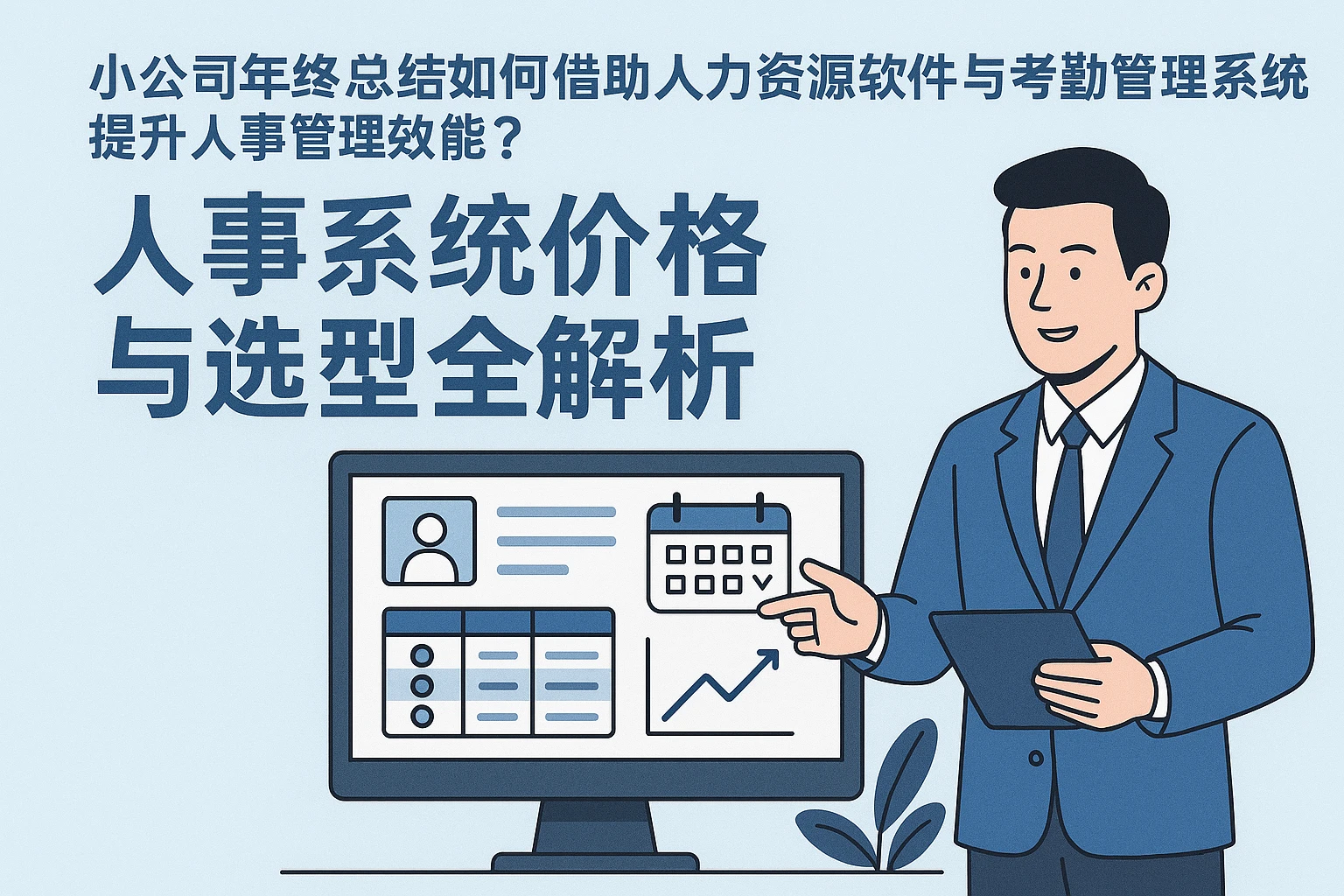 小公司年终总结如何借助人力资源软件与考勤管理系统提升人事管理效能？——人事系统价格与选型全解析
