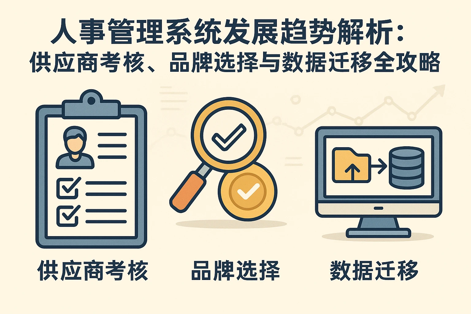 人事管理系统发展趋势解析：供应商考核、品牌选择与数据迁移全攻略