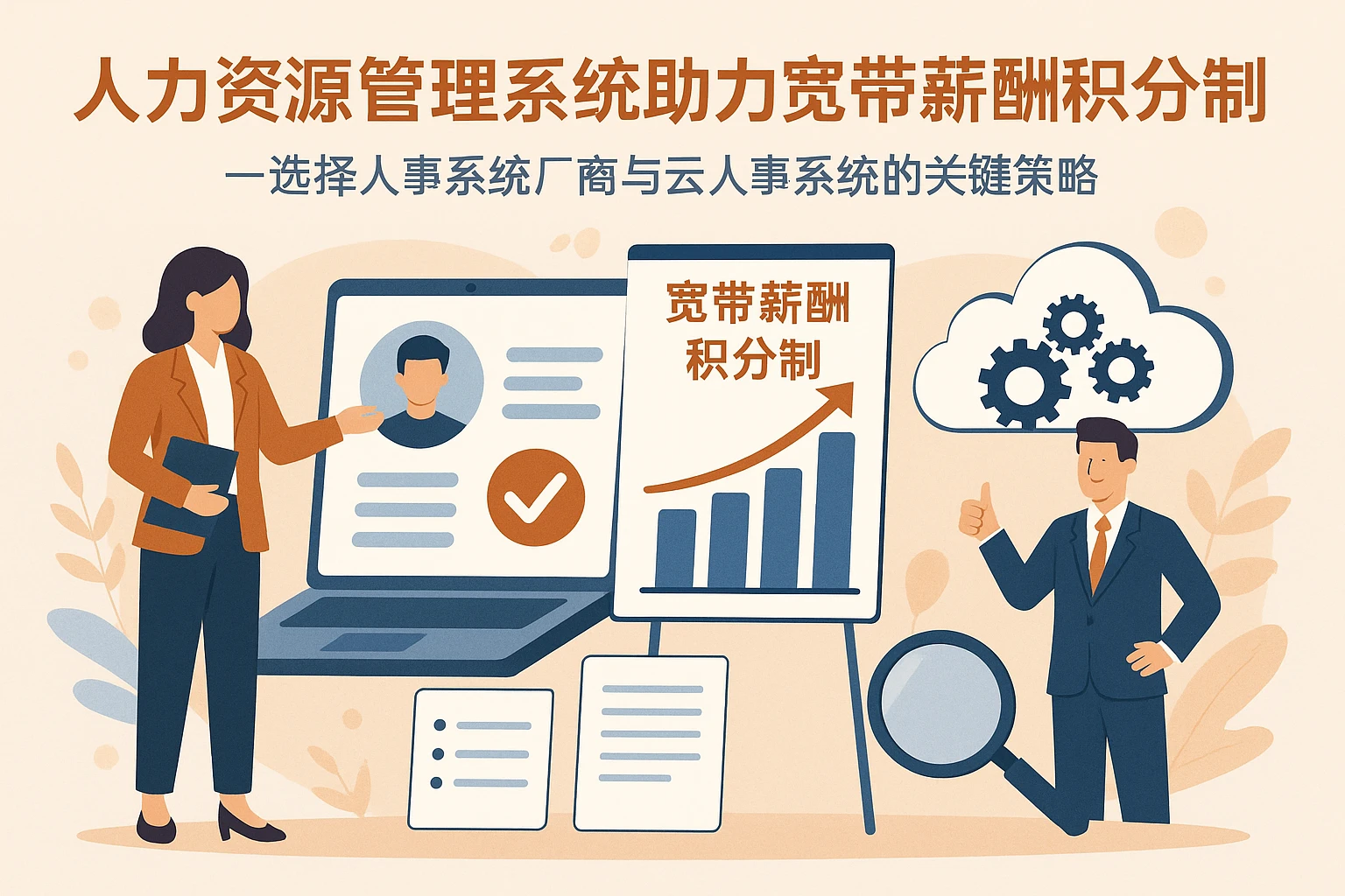 人力资源管理系统助力宽带薪酬积分制落地——选择人事系统厂商与云人事系统的关键策略