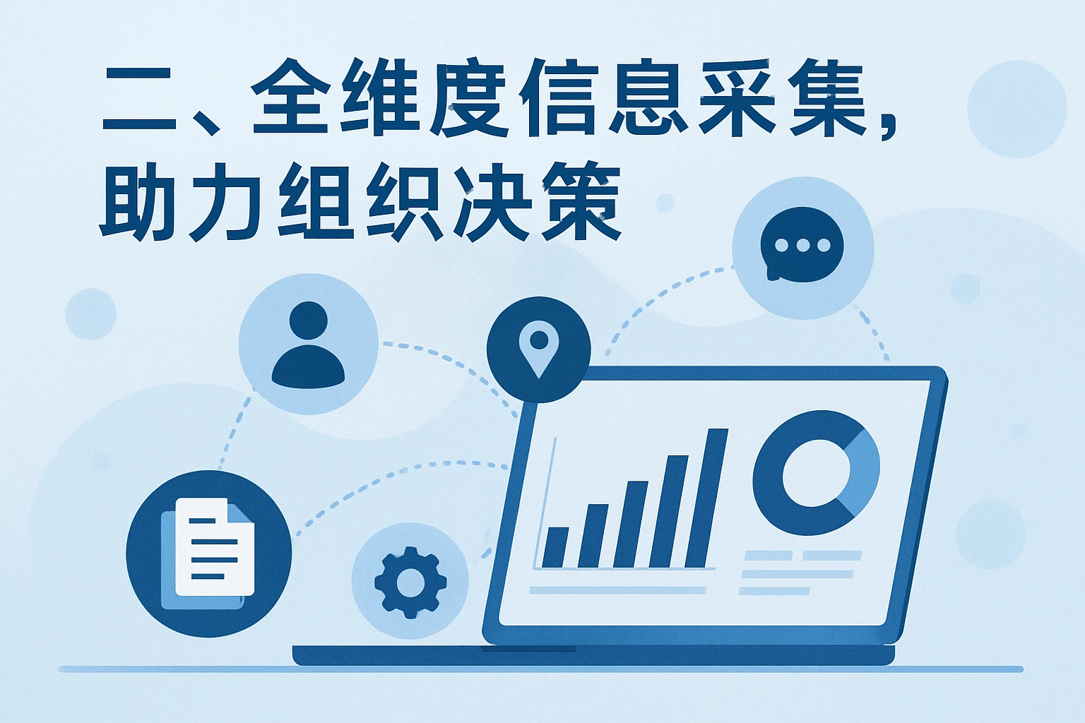 二、全维度信息采集，助力组织决策