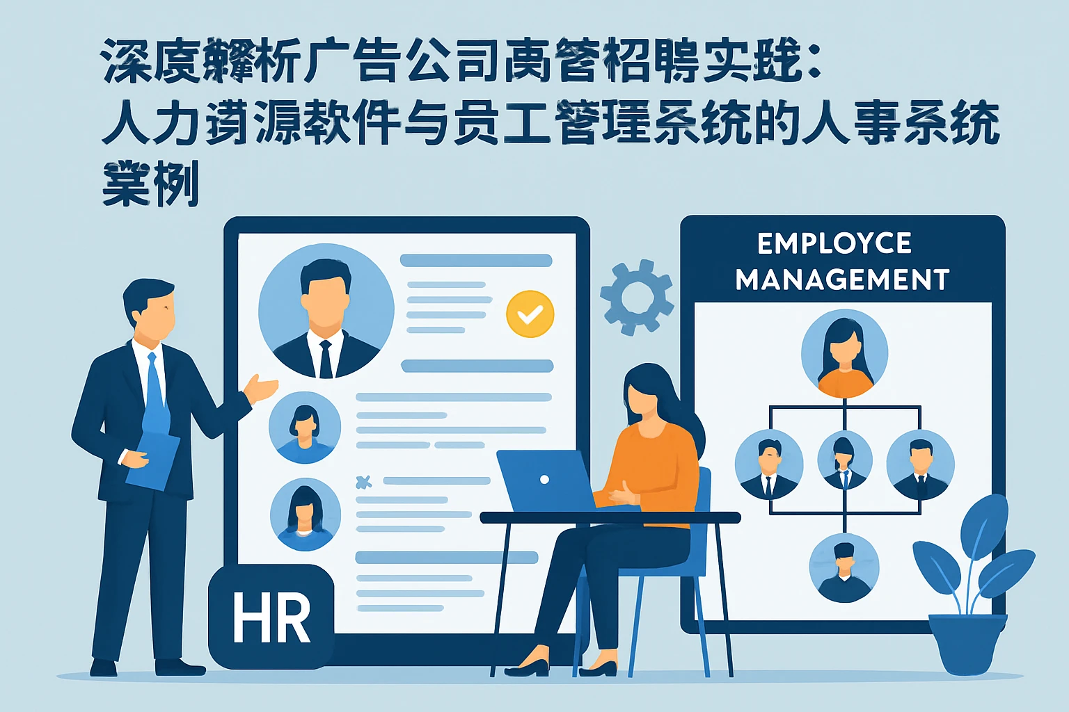 深度解析广告公司高管招聘实践：人力资源软件与员工管理系统的人事系统案例