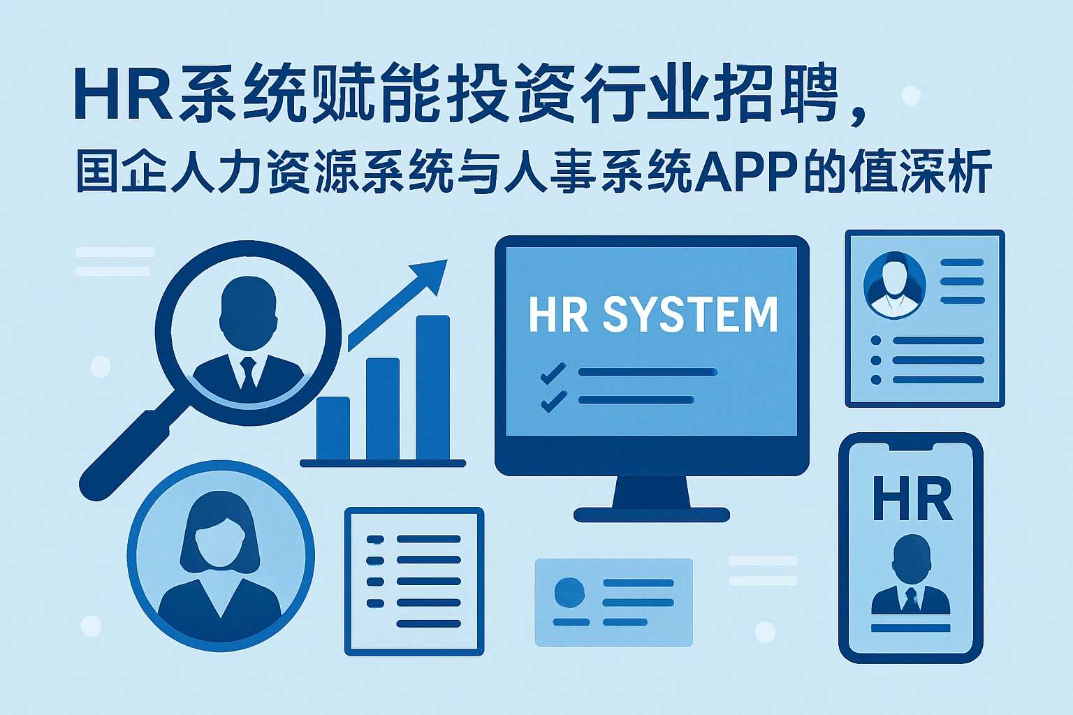 HR系统赋能投资行业招聘，国企人力资源系统与人事系统APP的价值深析