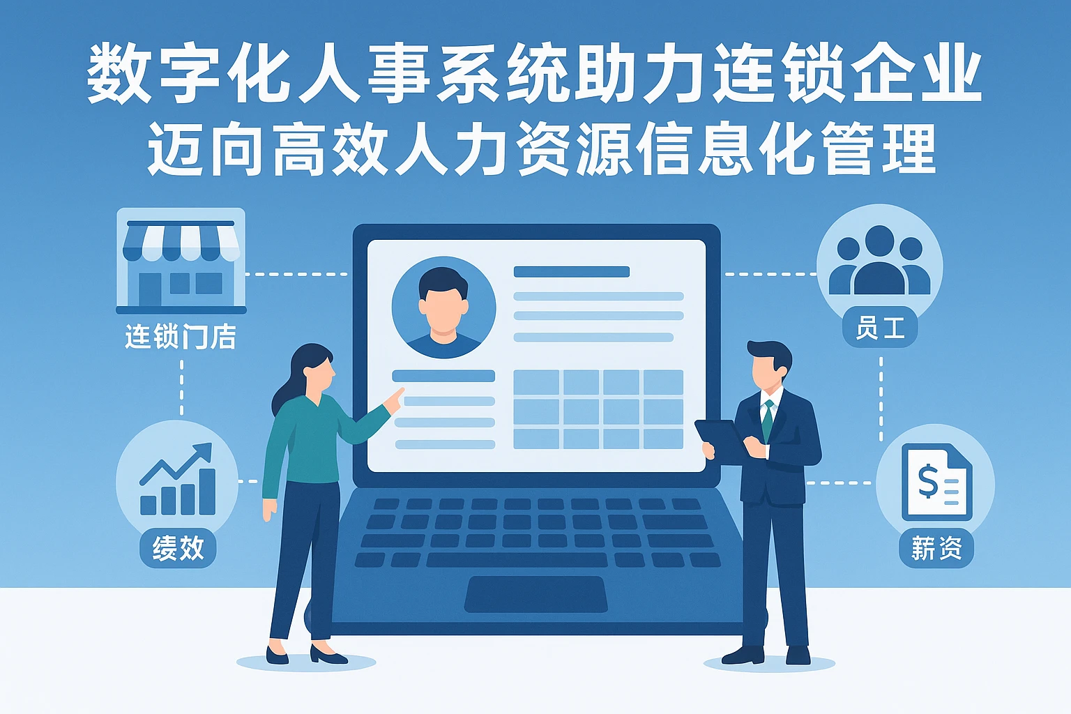 数字化人事系统助力连锁企业迈向高效人力资源信息化管理