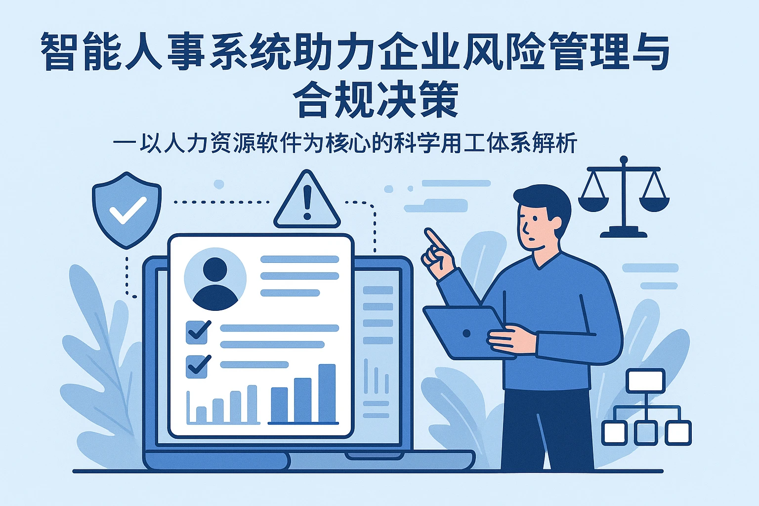 智能人事系统助力企业风险管理与合规决策——以人力资源软件为核心的科学用工体系解析