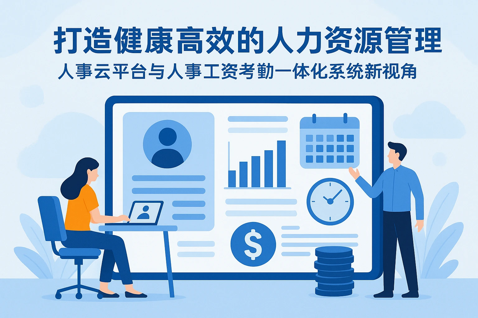打造健康高效的人力资源管理 | 人事云平台与人事工资考勤一体化系统新视角
