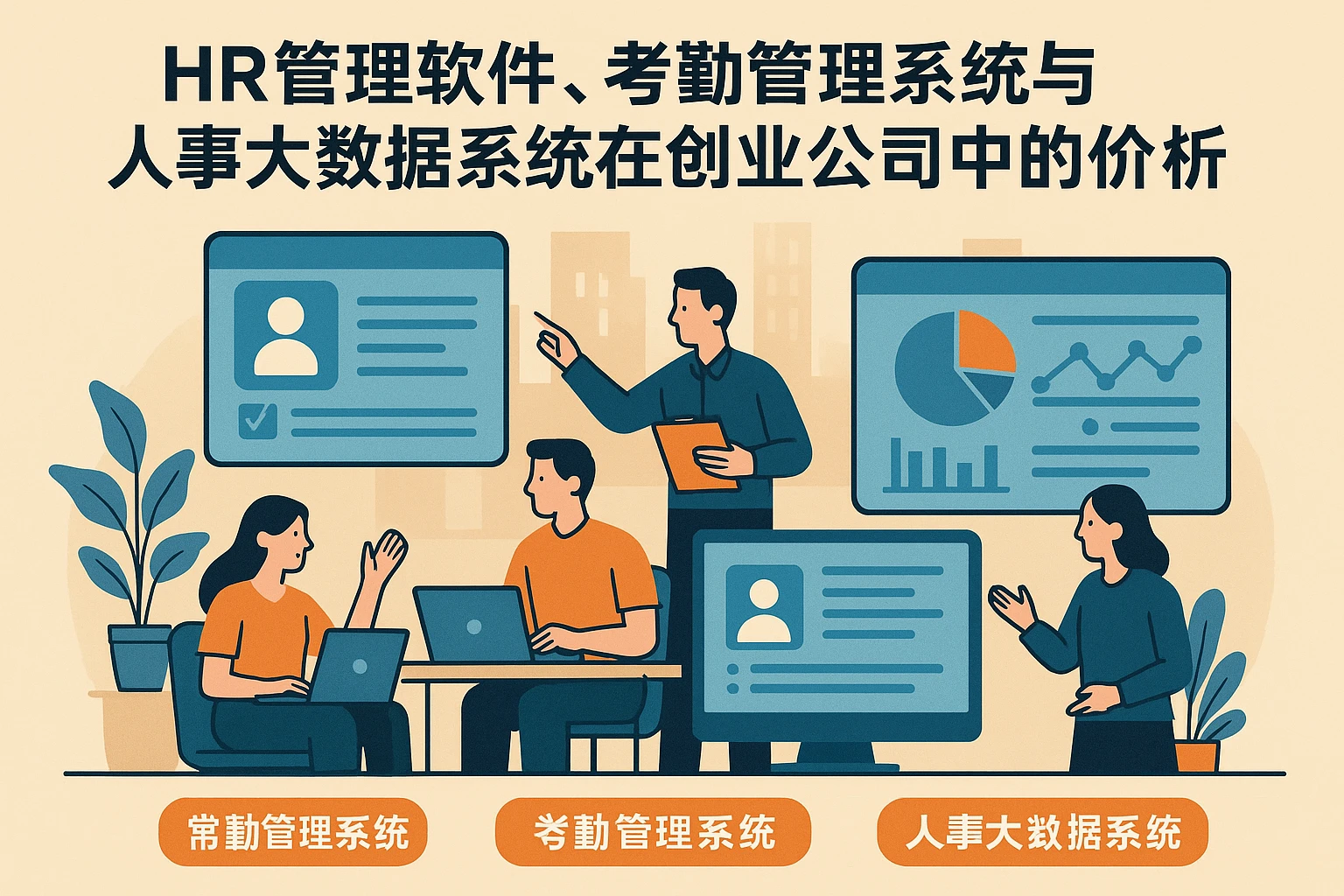 HR管理软件、考勤管理系统与人事大数据系统在创业公司中的价值探析
