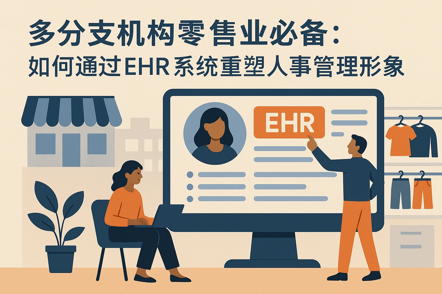 多分支机构零售业必备：如何通过EHR系统重塑人事管理形象