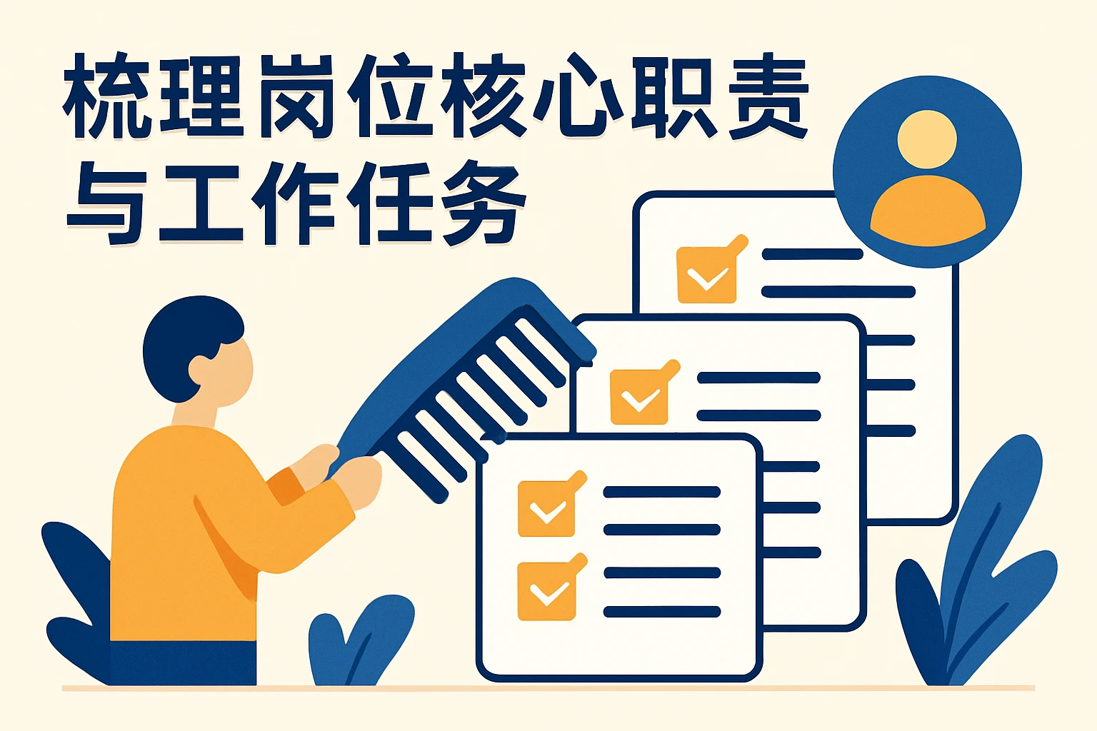 梳理岗位核心职责与工作任务