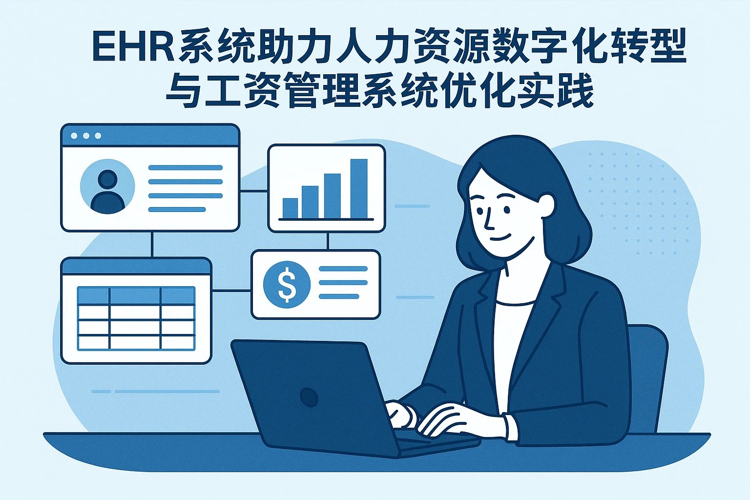 EHR系统助力人力资源数字化转型与工资管理系统优化实践