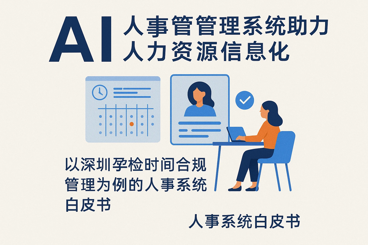 AI人事管理系统助力人力资源信息化：以深圳孕检时间合规管理为例的人事系统白皮书