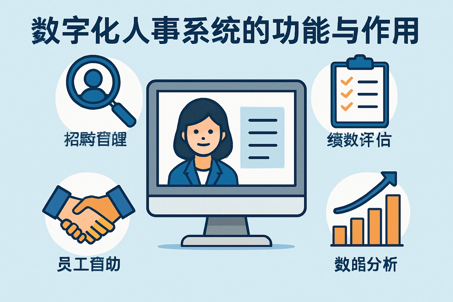 数字化人事系统的功能与作用