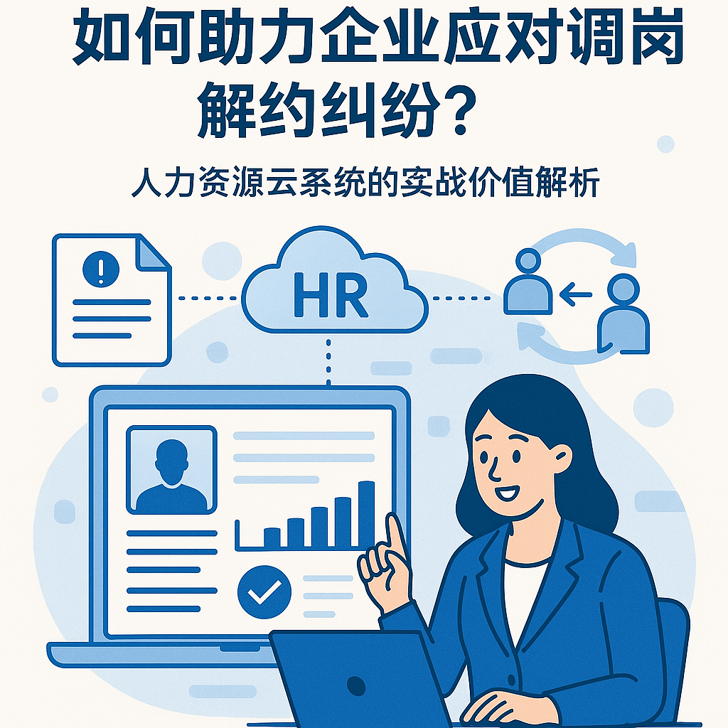 HR管理软件如何助力企业应对调岗解约纠纷？人力资源云系统的实战价值解析