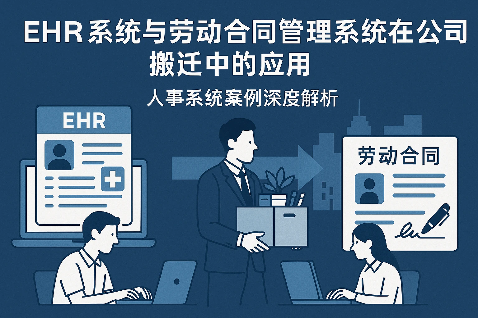 EHR系统与劳动合同管理系统在公司搬迁中的应用——人事系统案例深度解析