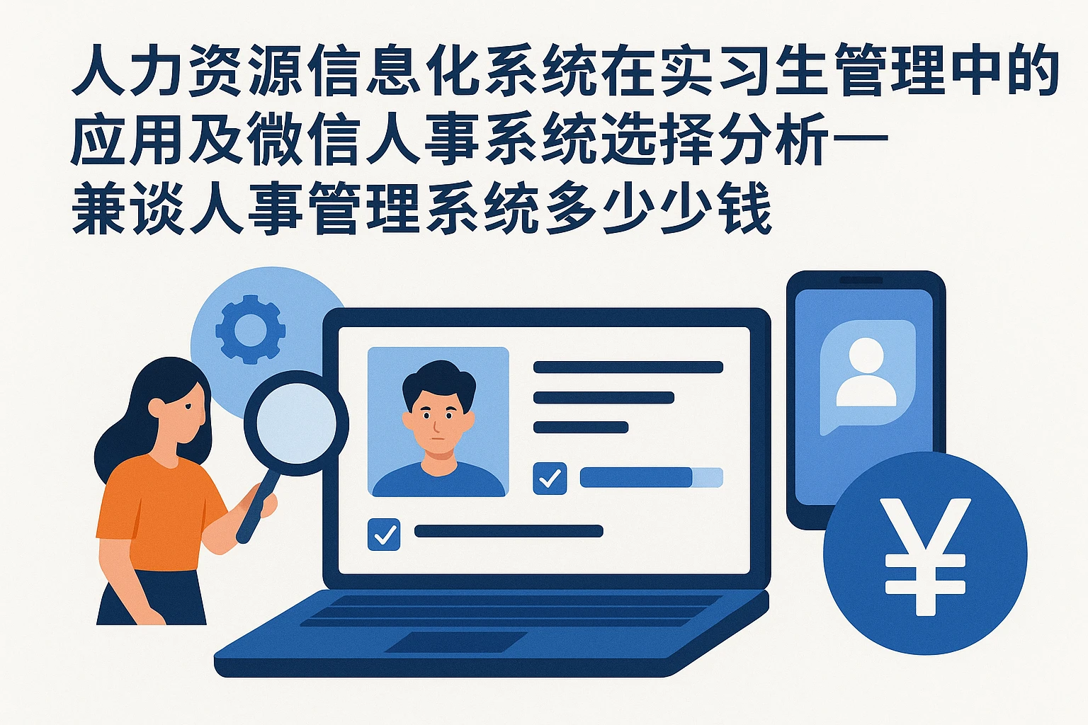 人力资源信息化系统在实习生管理中的应用及微信人事系统选择分析——兼谈人事管理系统多少钱