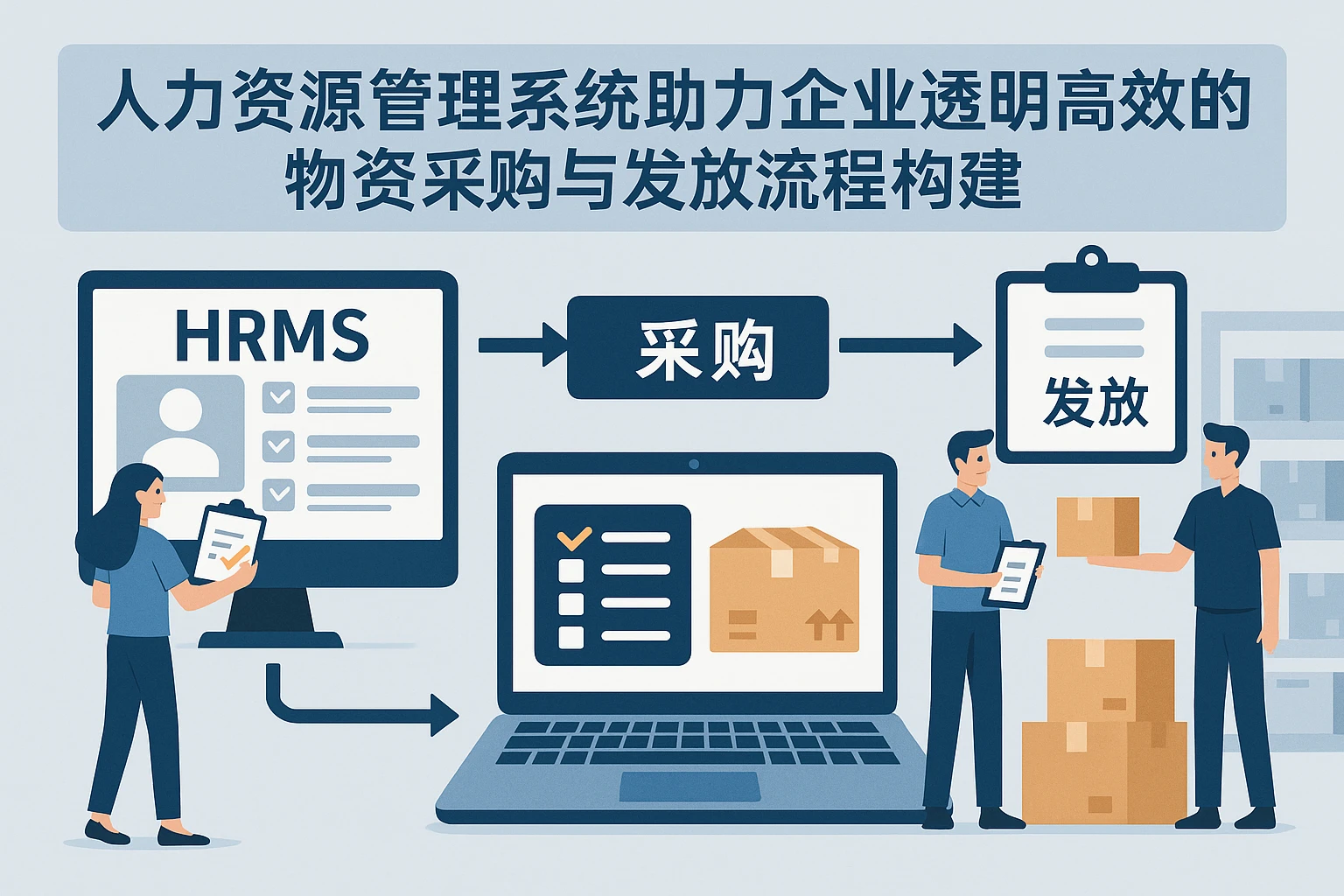 人力资源管理系统助力企业透明高效的物资采购与发放流程构建