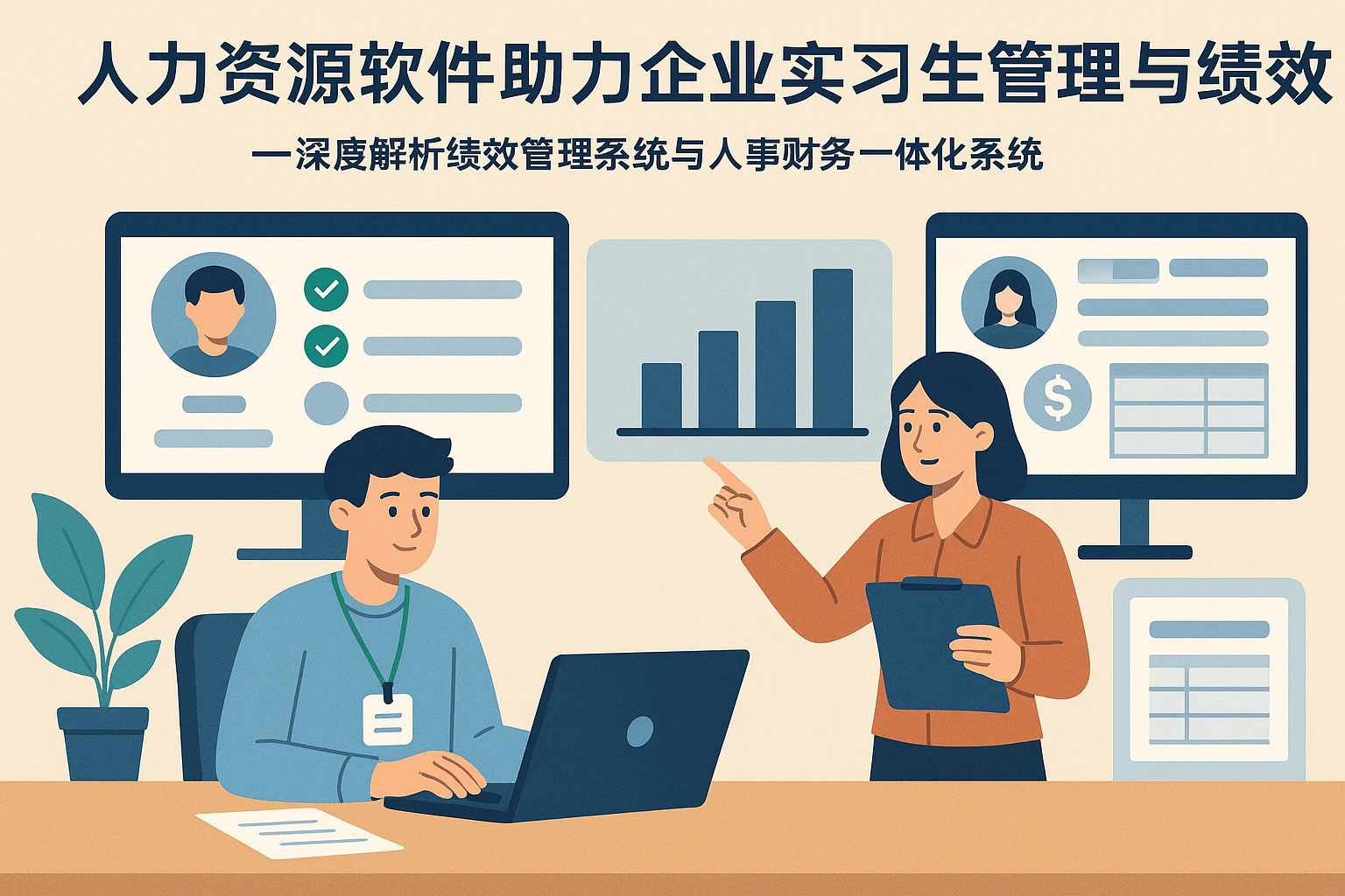 人力资源软件助力企业实习生管理与绩效提升——深度解析绩效管理系统与人事财务一体化系统