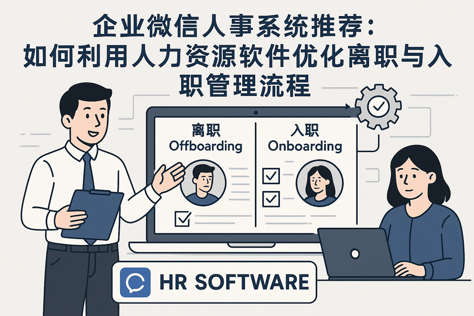 企业微信人事系统推荐：如何利用人力资源软件优化离职与入职管理流程