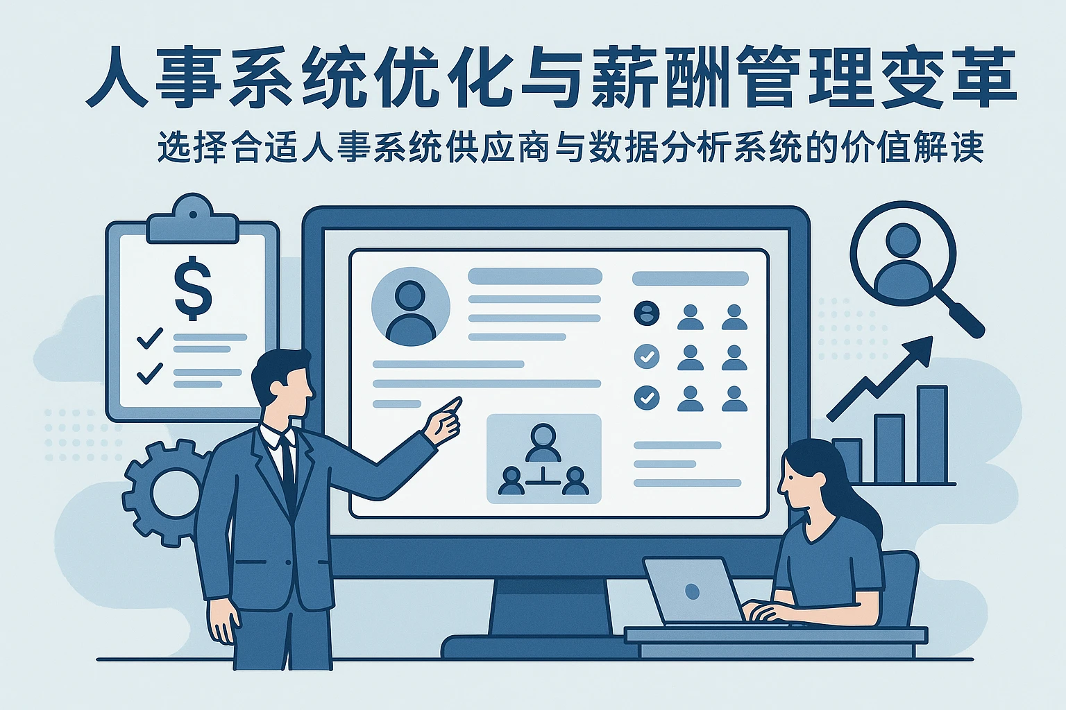人事系统优化与薪酬管理变革：选择合适人事系统供应商与数据分析系统的价值解读