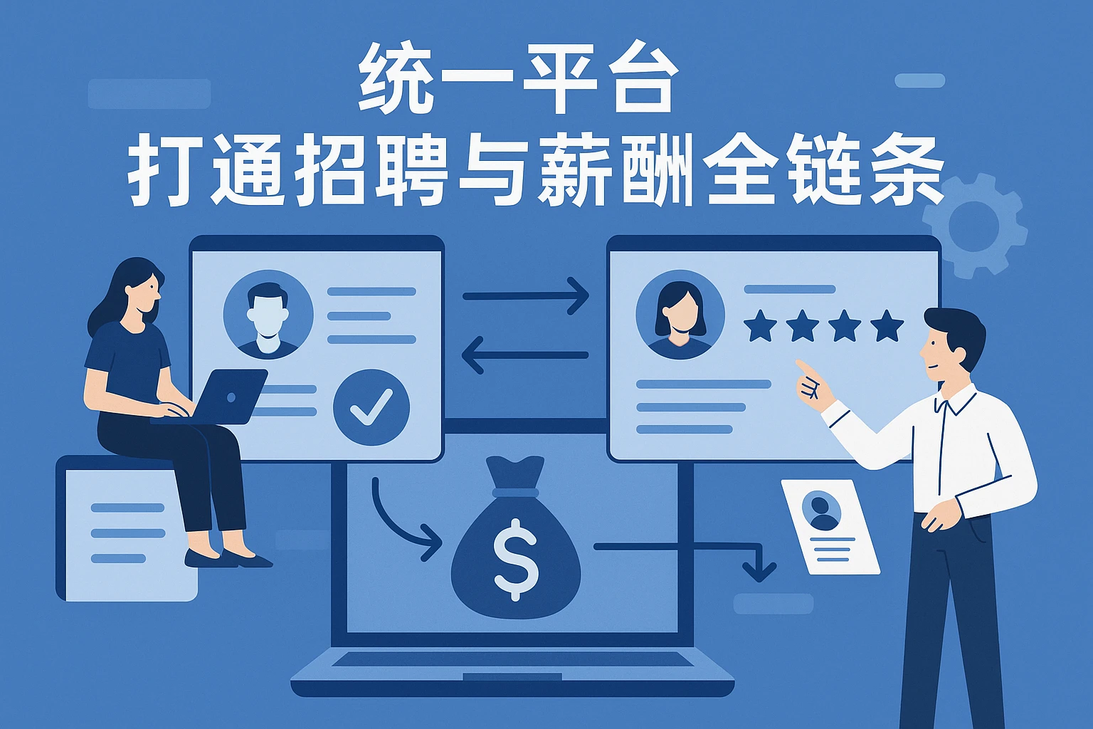 统一平台，打通招聘与薪酬全链条