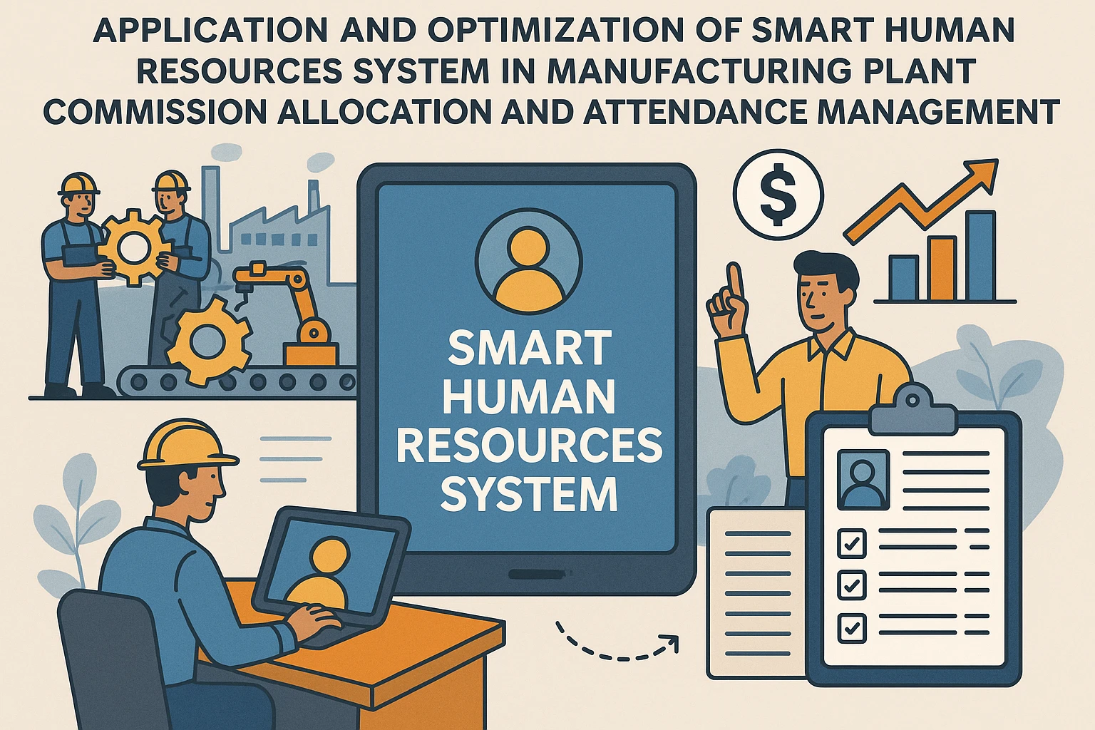 智能人事系统在制造业工厂提成分配与考勤管理中的应用与优化