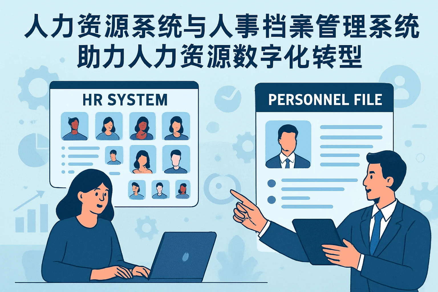 人力资源系统与人事档案管理系统助力人力资源数字化转型