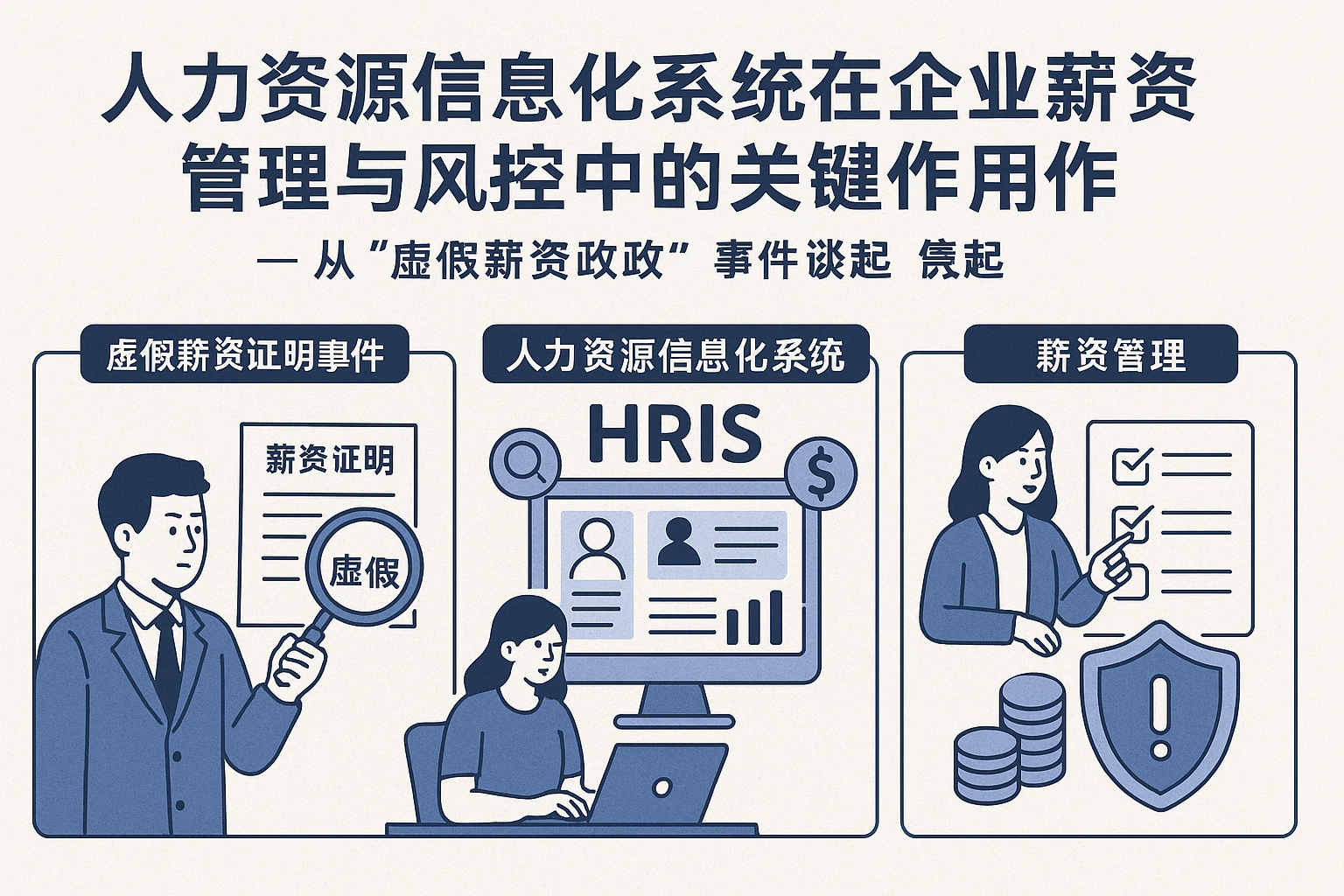 人力资源信息化系统在企业薪资管理与风控中的关键作用——从“虚假薪资证明”事件谈起