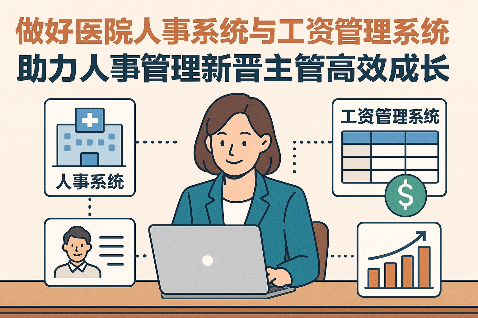 做好医院人事系统与工资管理系统建设，助力人事管理新晋主管高效成长