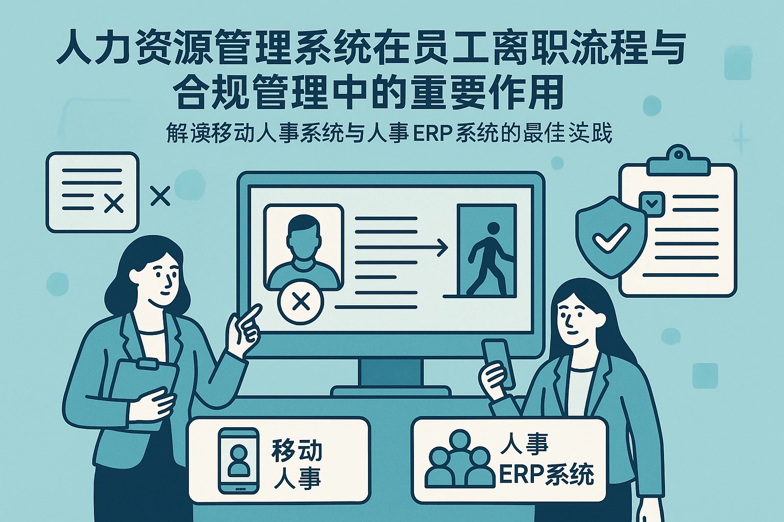 人力资源管理系统在员工离职流程与合规管理中的重要作用——解读移动人事系统与人事ERP系统的最佳实践