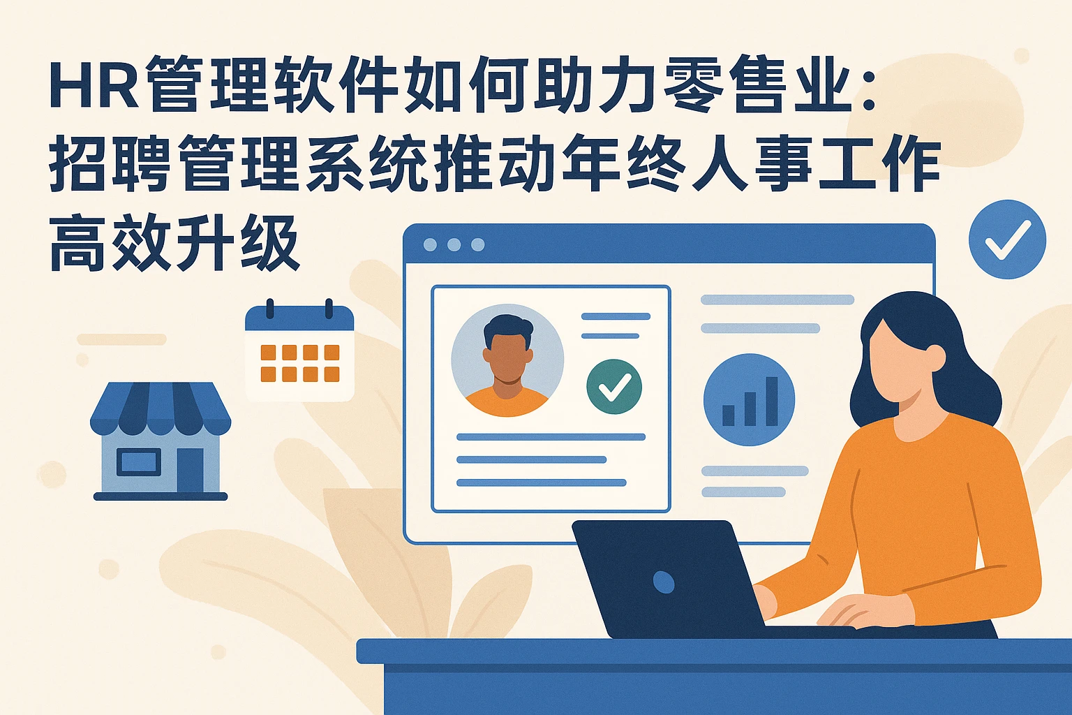 HR管理软件如何助力零售业：招聘管理系统推动年终人事工作高效升级