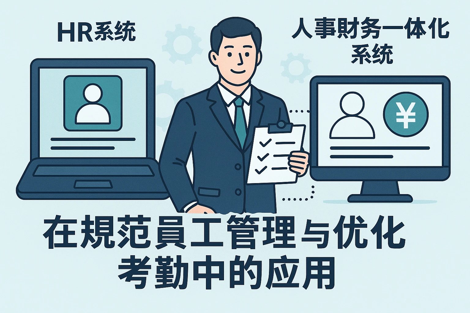 HR系统与人事财务一体化系统在规范员工管理与优化考勤中的应用