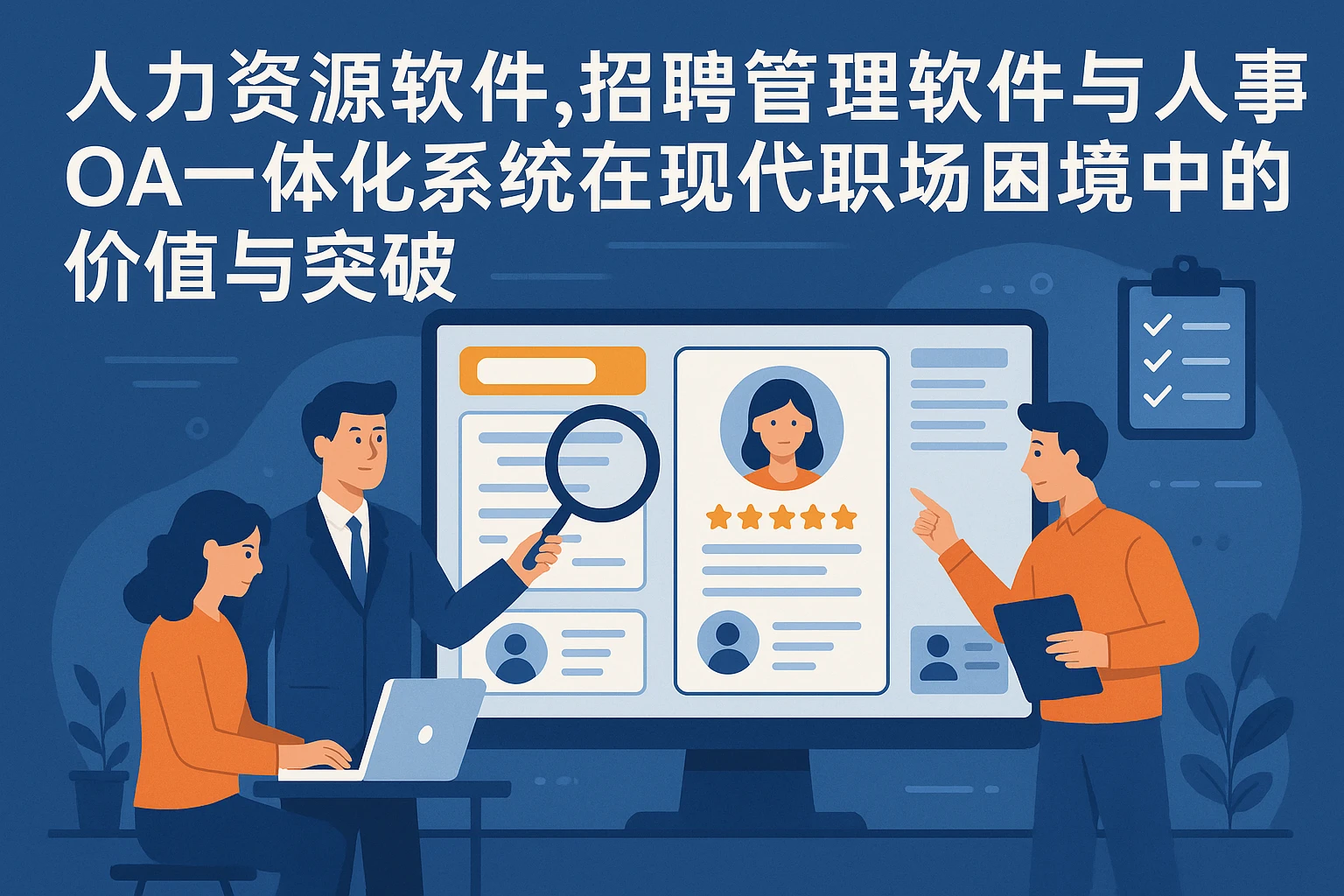 人力资源软件，招聘管理软件与人事OA一体化系统在现代职场困境中的价值与突破