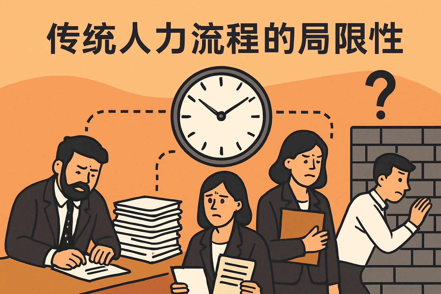 传统人力流程的局限性