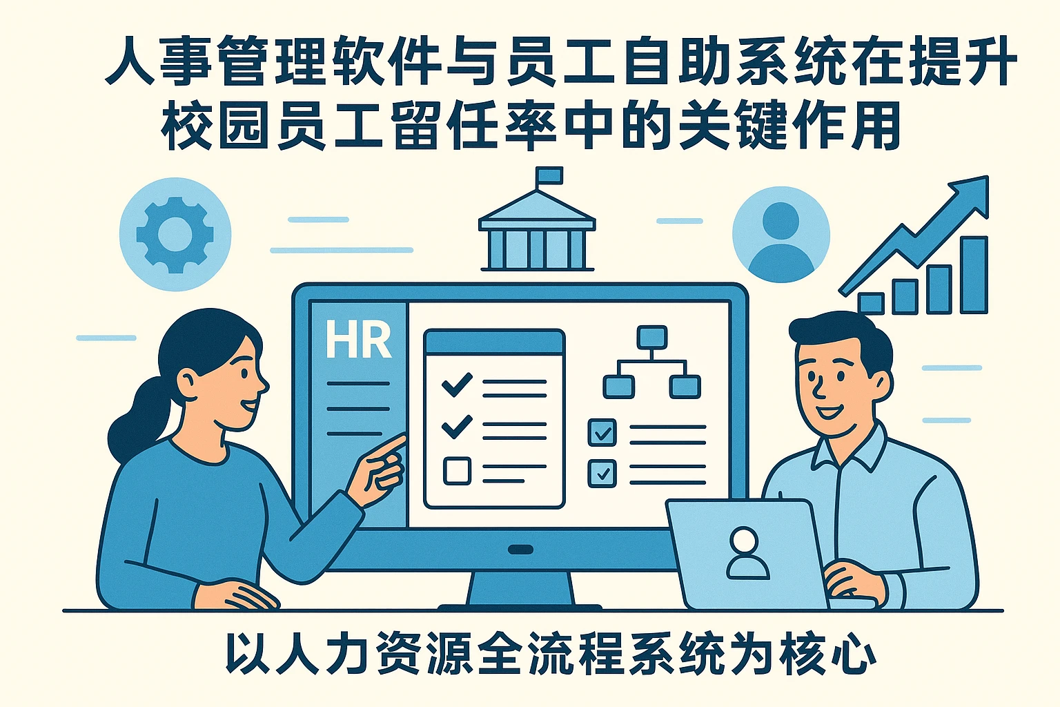 人事管理软件与员工自助系统在提升校园员工留任率中的关键作用——以人力资源全流程系统为核心