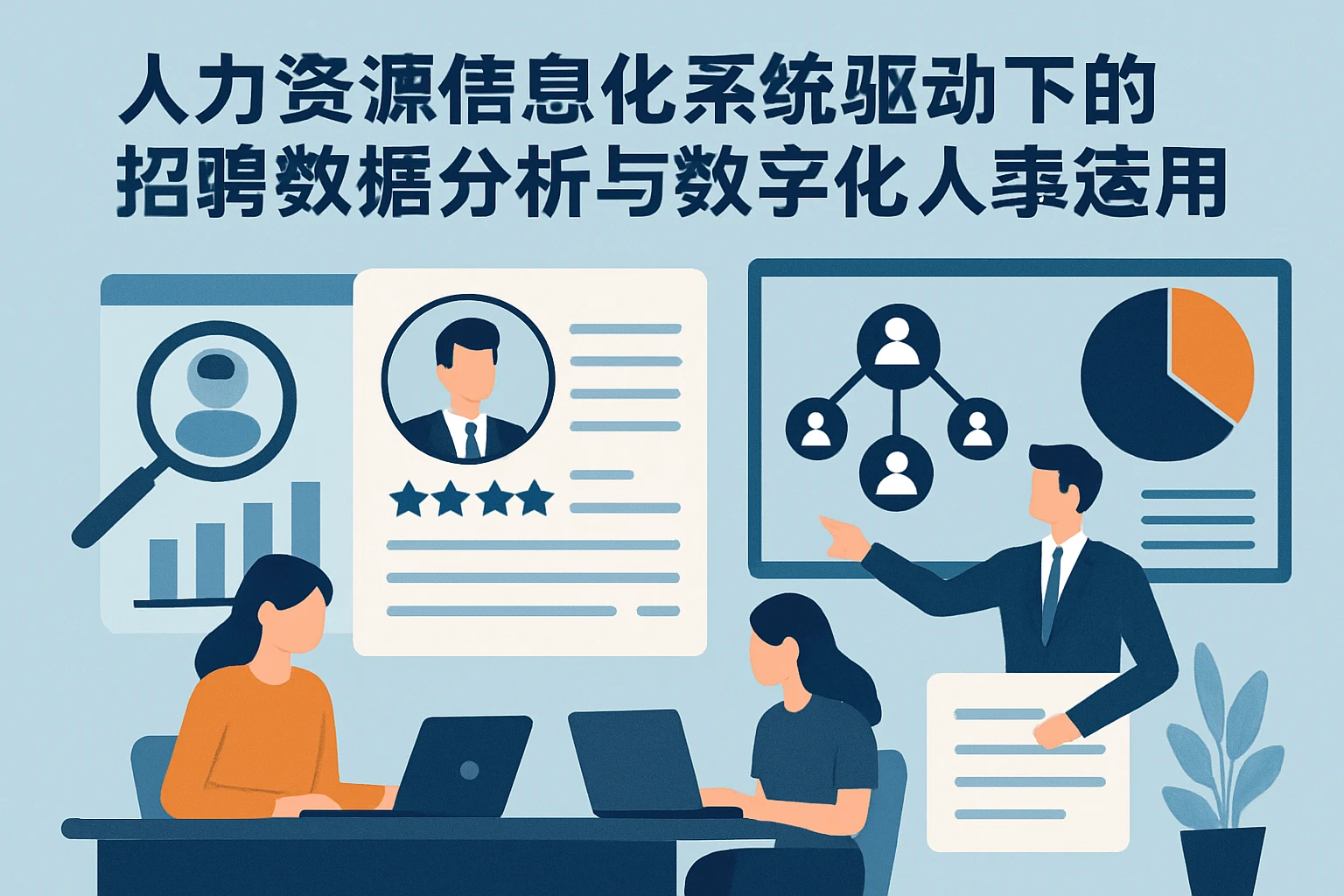人力资源信息化系统驱动下的招聘数据分析与数字化人事系统应用