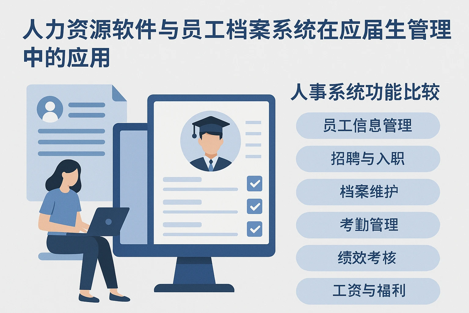 人力资源软件与员工档案系统在应届生管理中的应用与人事系统功能比较