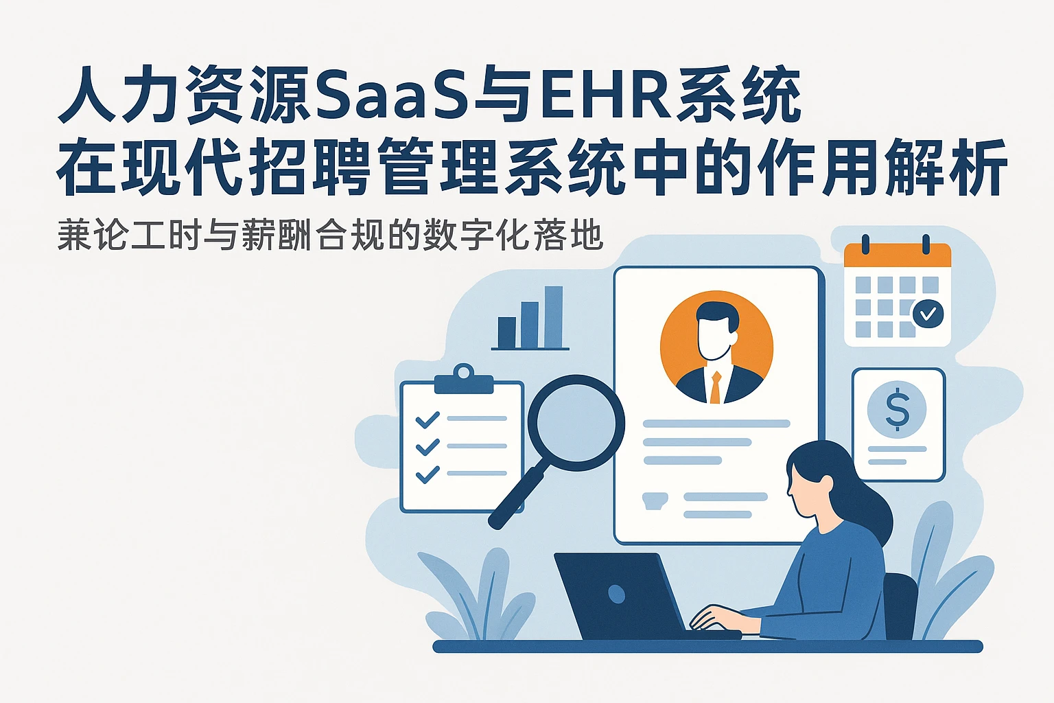 人力资源SaaS与EHR系统在现代招聘管理系统中的作用解析——兼论工时与薪酬合规的数字化落地