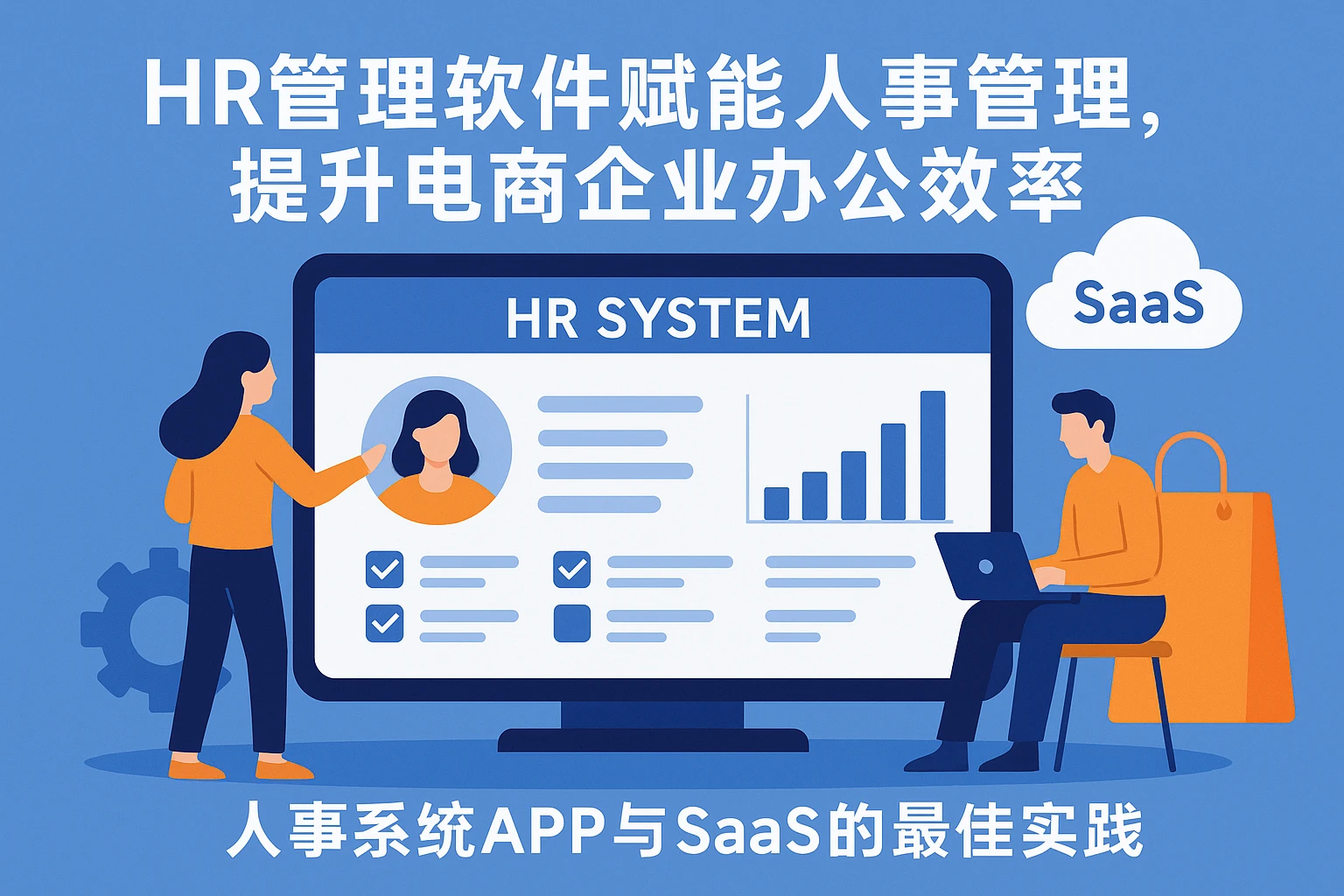 HR管理软件赋能人事管理，提升电商企业办公效率——人事系统APP与SaaS的最佳实践