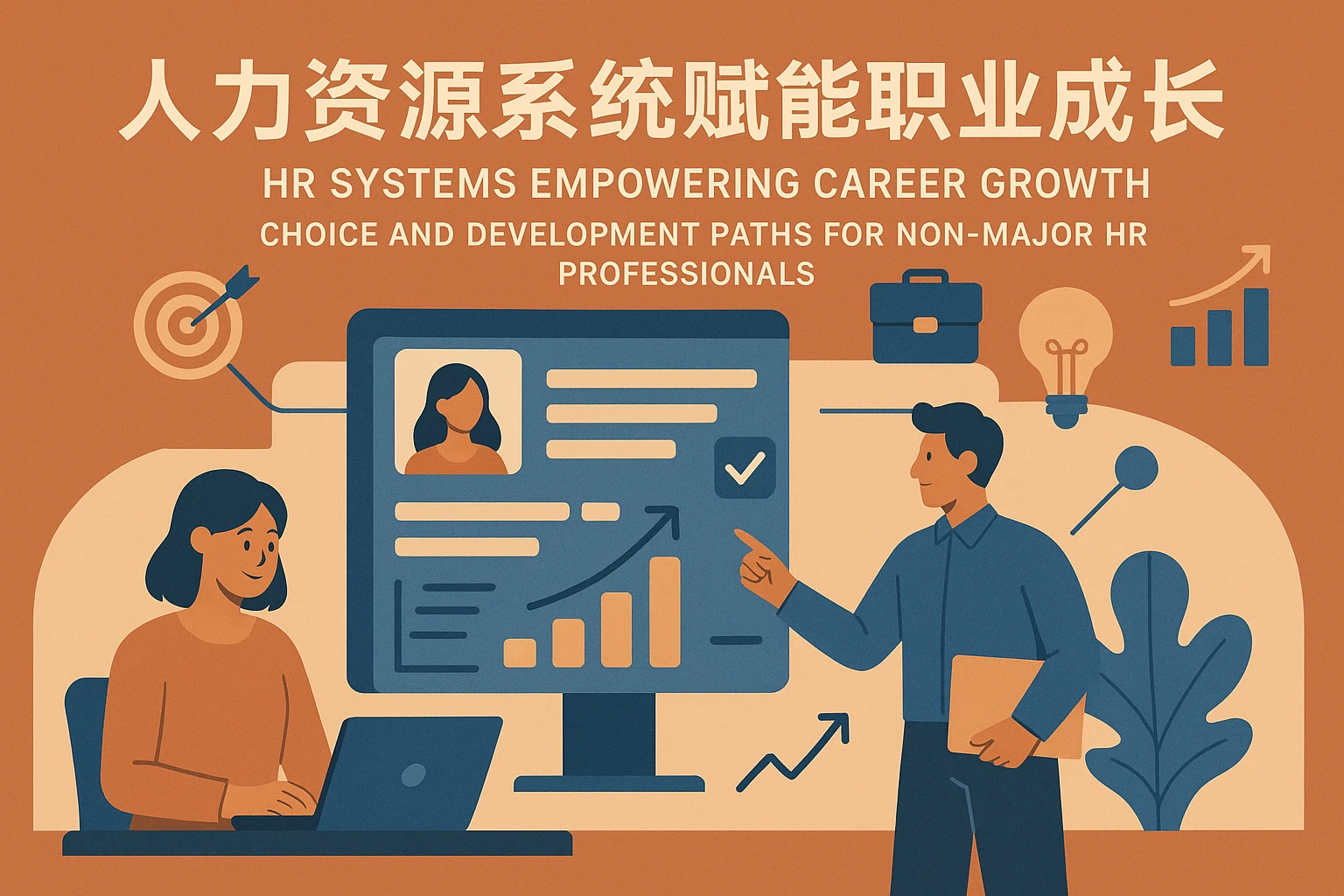 人力资源系统赋能职业成长：非科班人事从业者的选择与发展路径