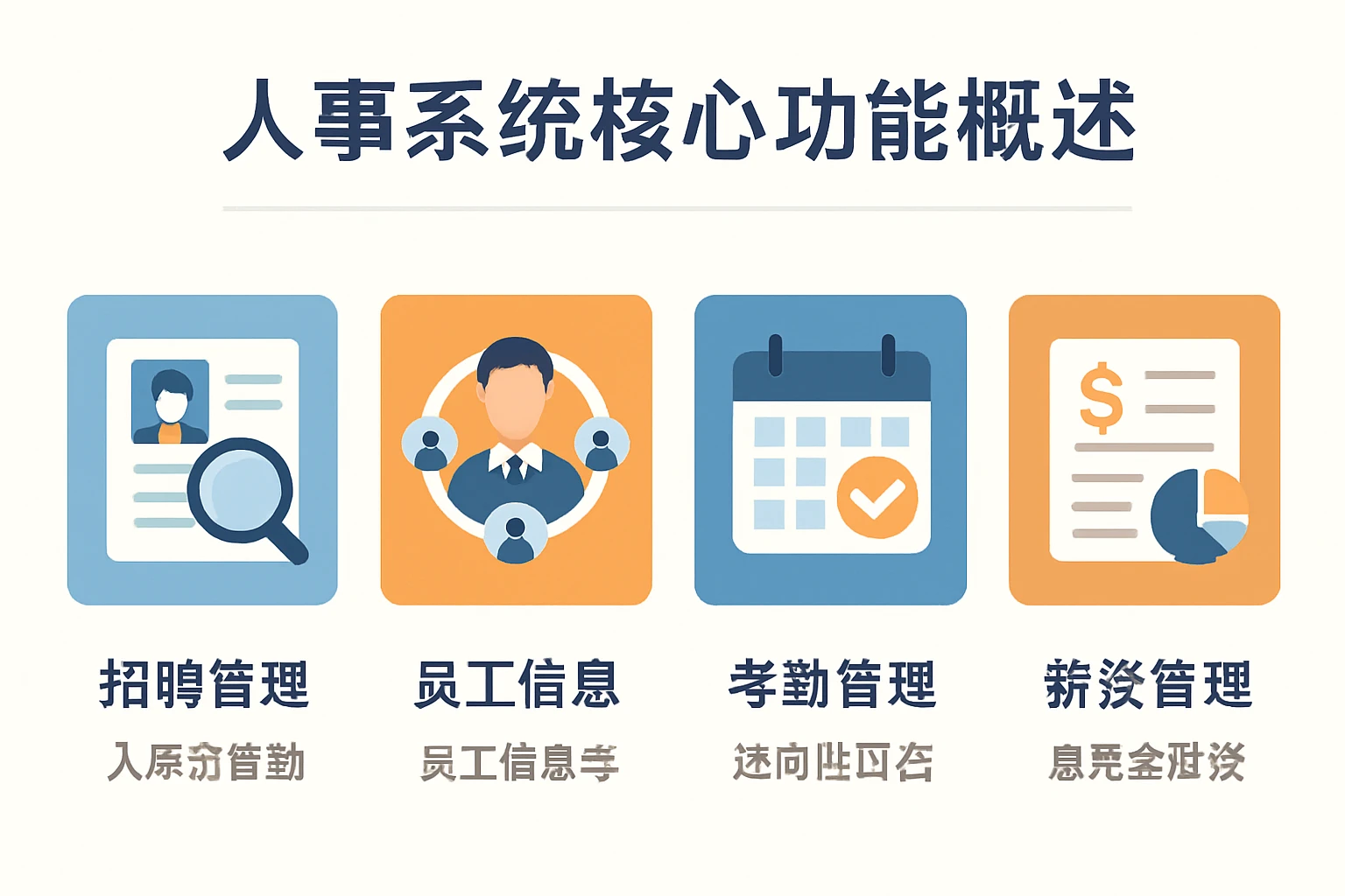 人事系统核心功能概述