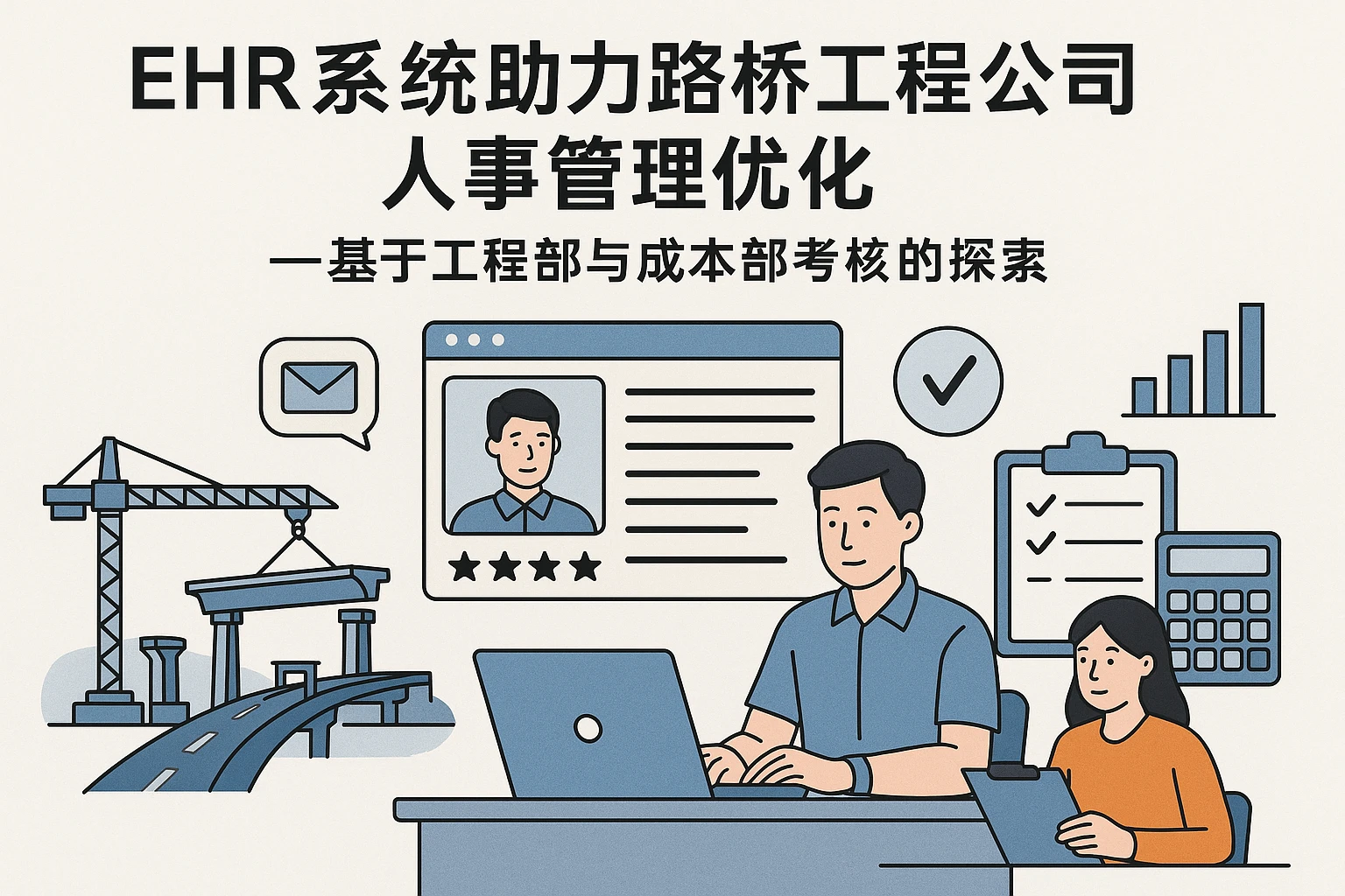 EHR系统助力路桥工程公司人事管理优化——基于工程部与成本部考核的探索