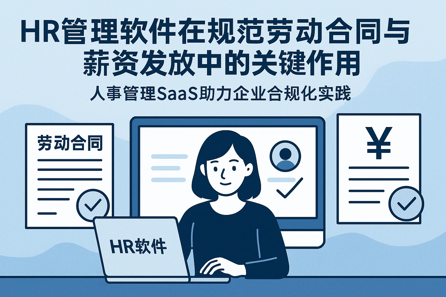 HR管理软件在规范劳动合同与薪资发放中的关键作用——人事管理SaaS助力企业合规化实践