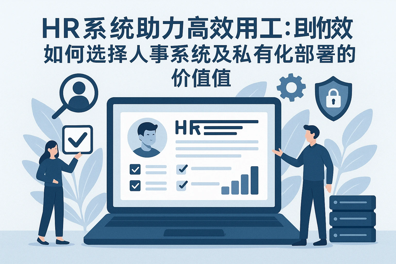 HR系统助力高效用工：如何选择人事系统及私有化部署的价值