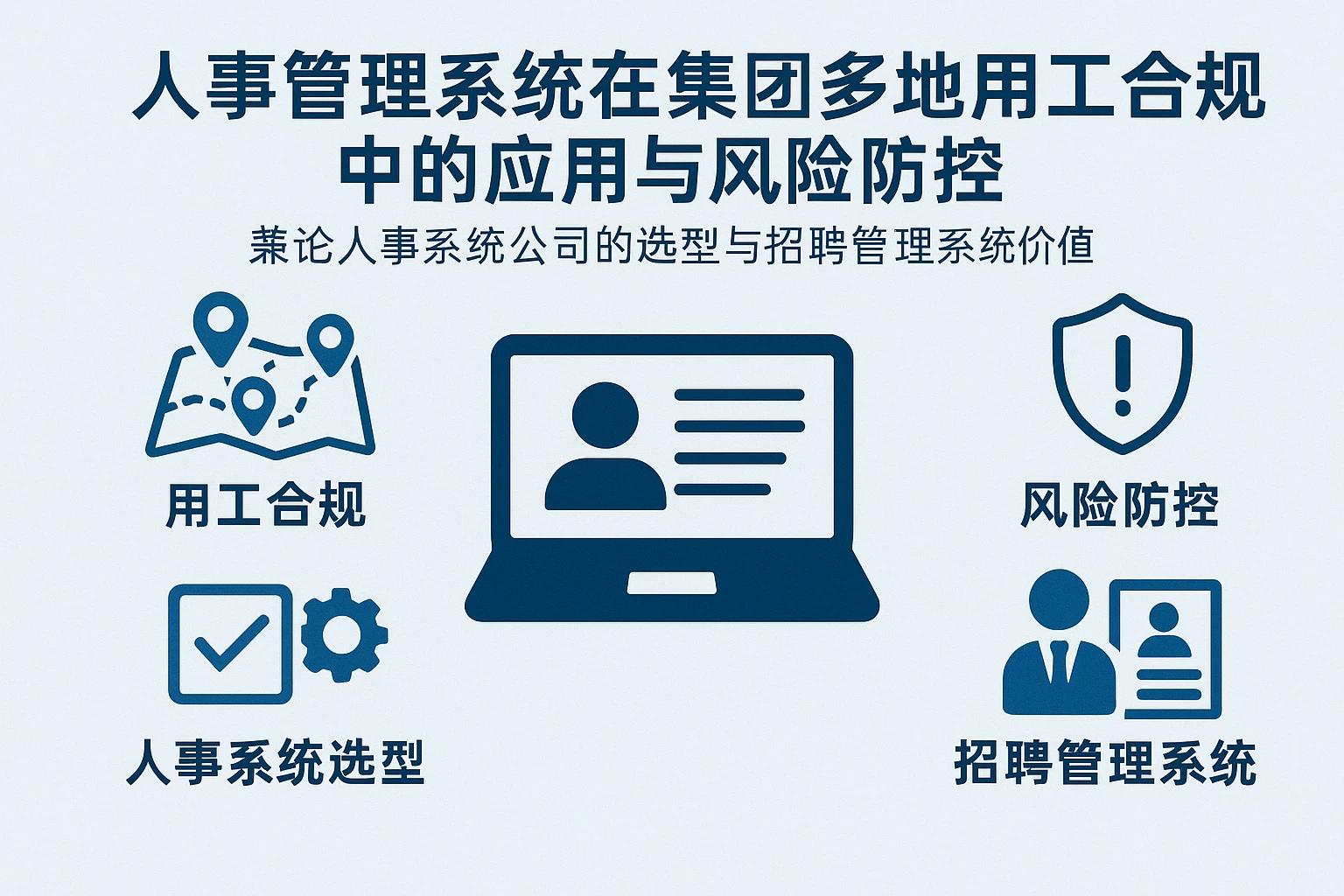 人事管理系统在集团多地用工合规中的应用与风险防控——兼论人事系统公司的选型与招聘管理系统价值