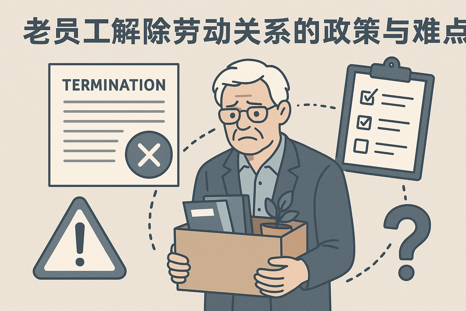 老员工解除劳动关系的政策与难点
