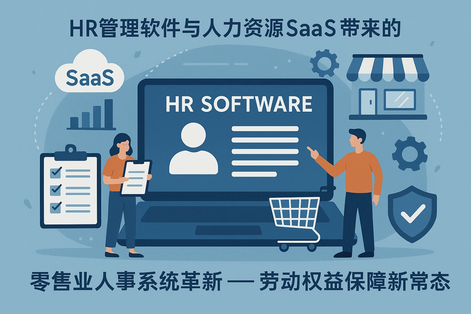 HR管理软件与人力资源SaaS带来的零售业人事系统革新 —— 劳动权益保障新常态