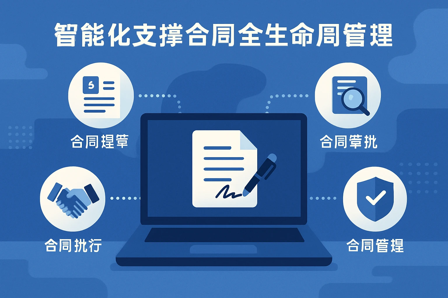 智能化支撑合同全生命周期管理