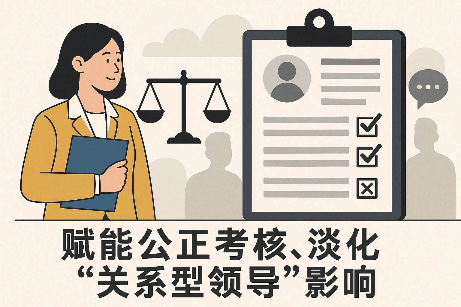 赋能公正考核，淡化“关系型领导”影响